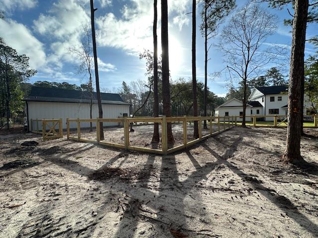 welded wire wood fence installed by top rail fence