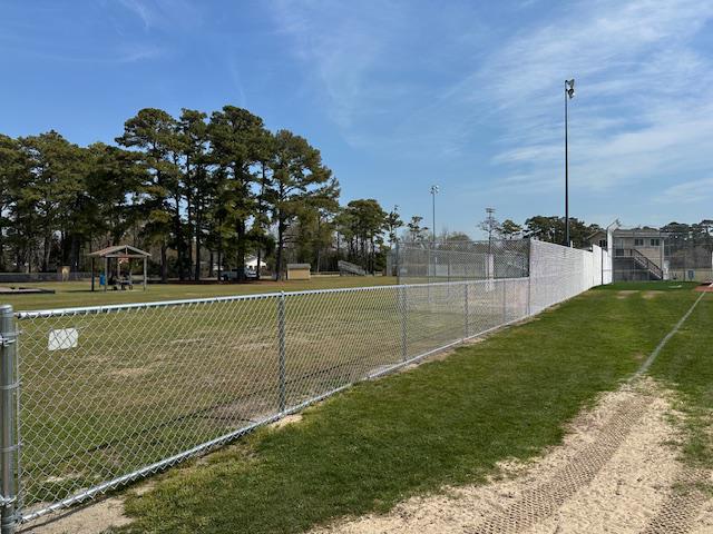 Swinson Park Baseball Field Fence Install