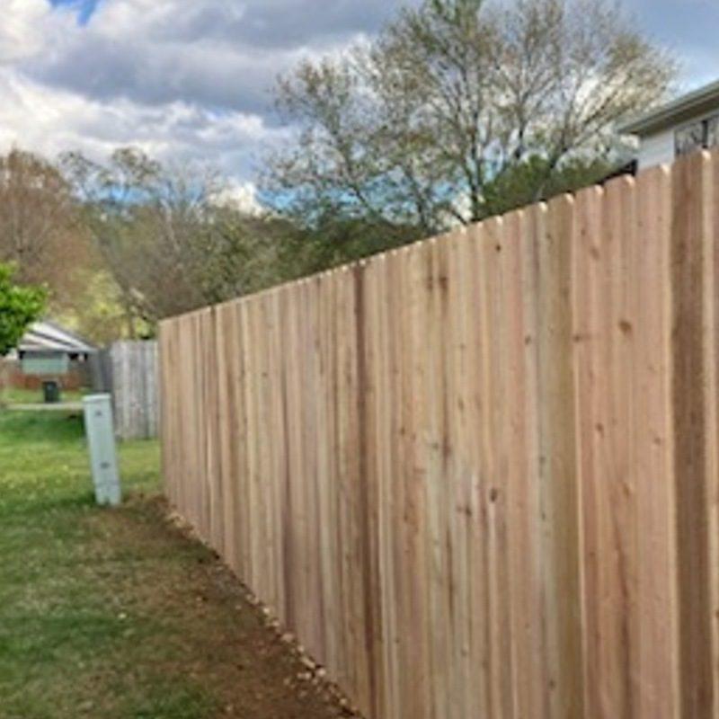 Cedar Privacy Fence Replacement