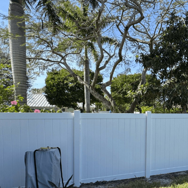 Vinyl Pool Fence Install