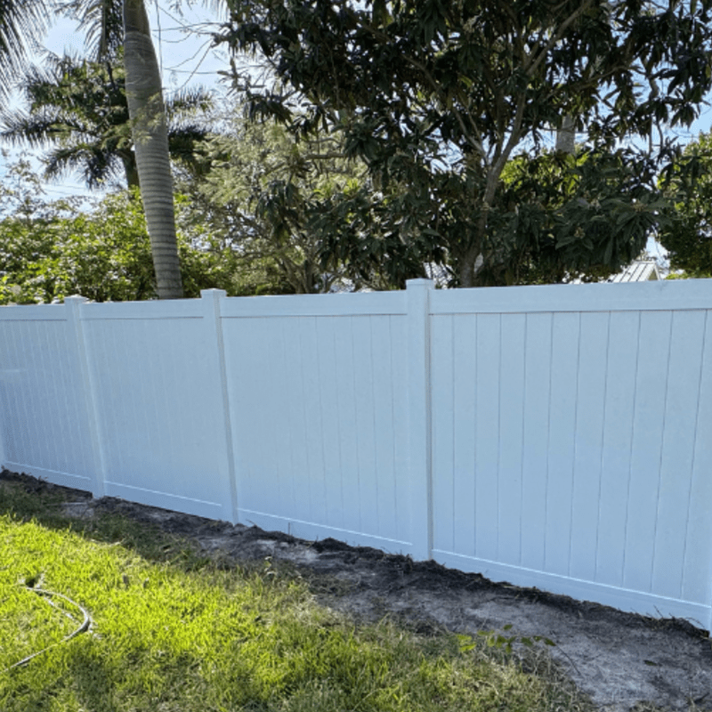Vinyl Pool Fence Install