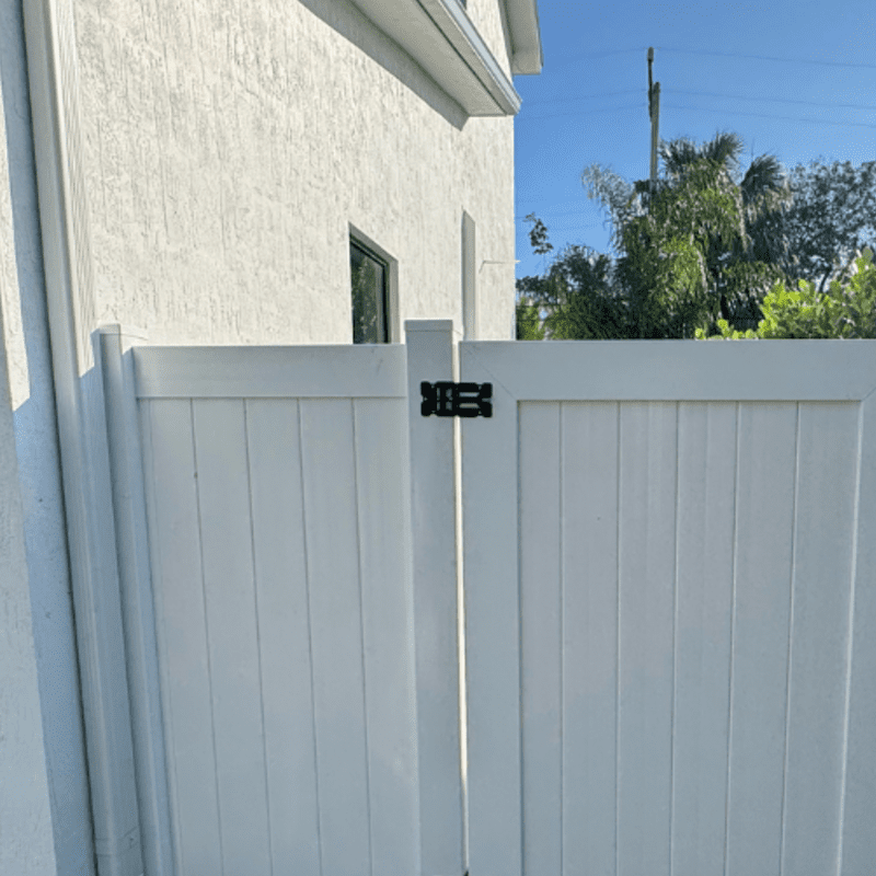 Mixed Material Fence