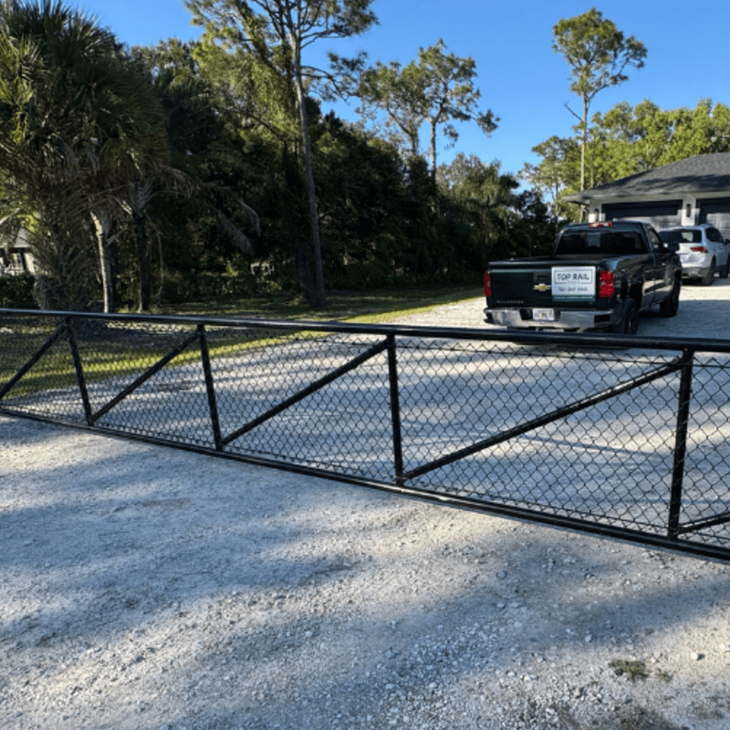 Cantilever Chain Link Gates