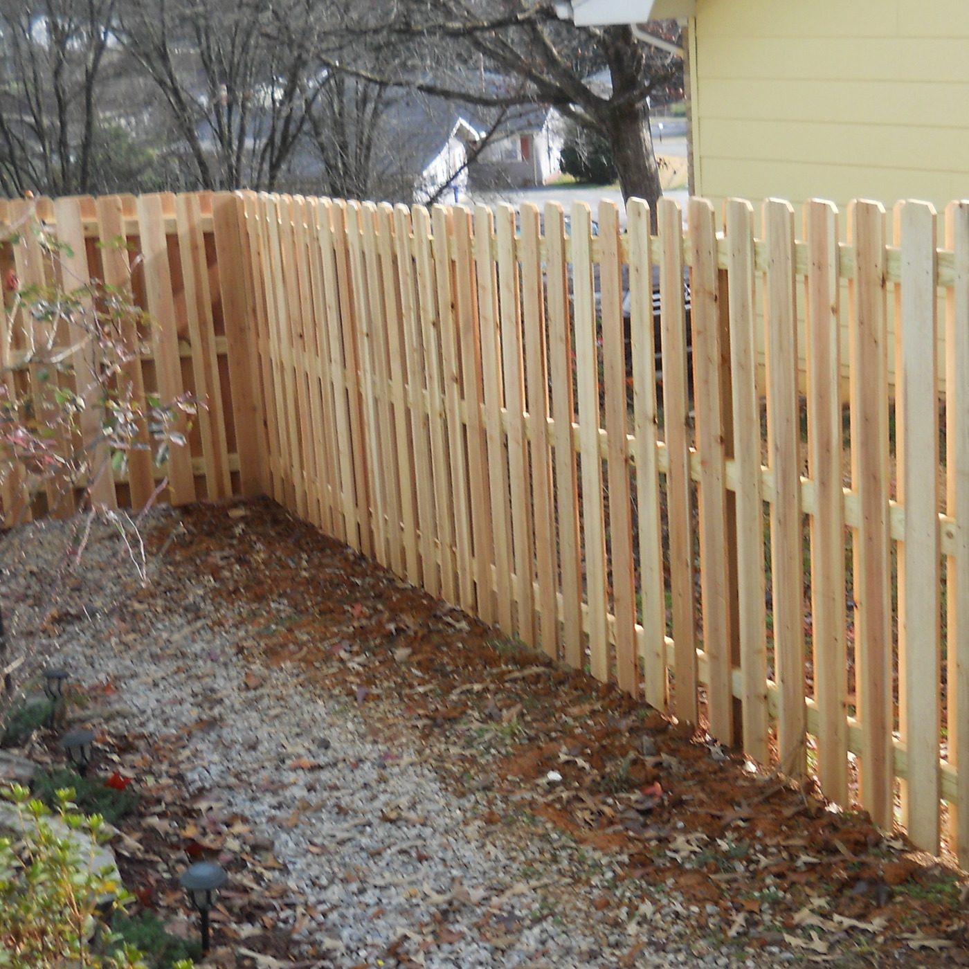 Cedar Shadowbox With Black Chain Link