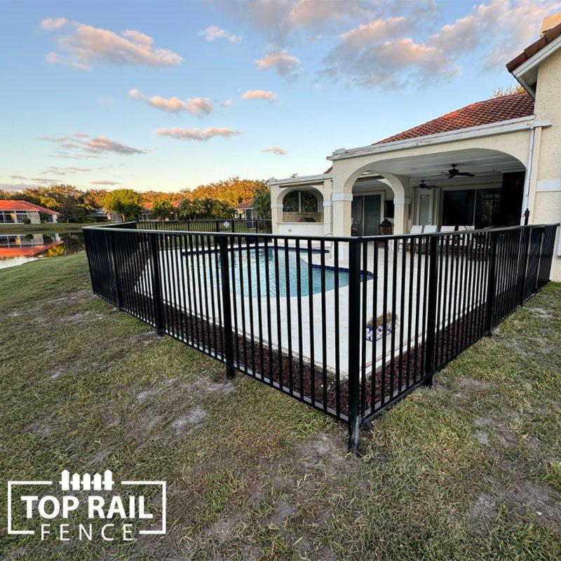 Aluminum Fence Installation