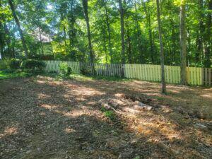 Fence repaired by Top Rail Fence