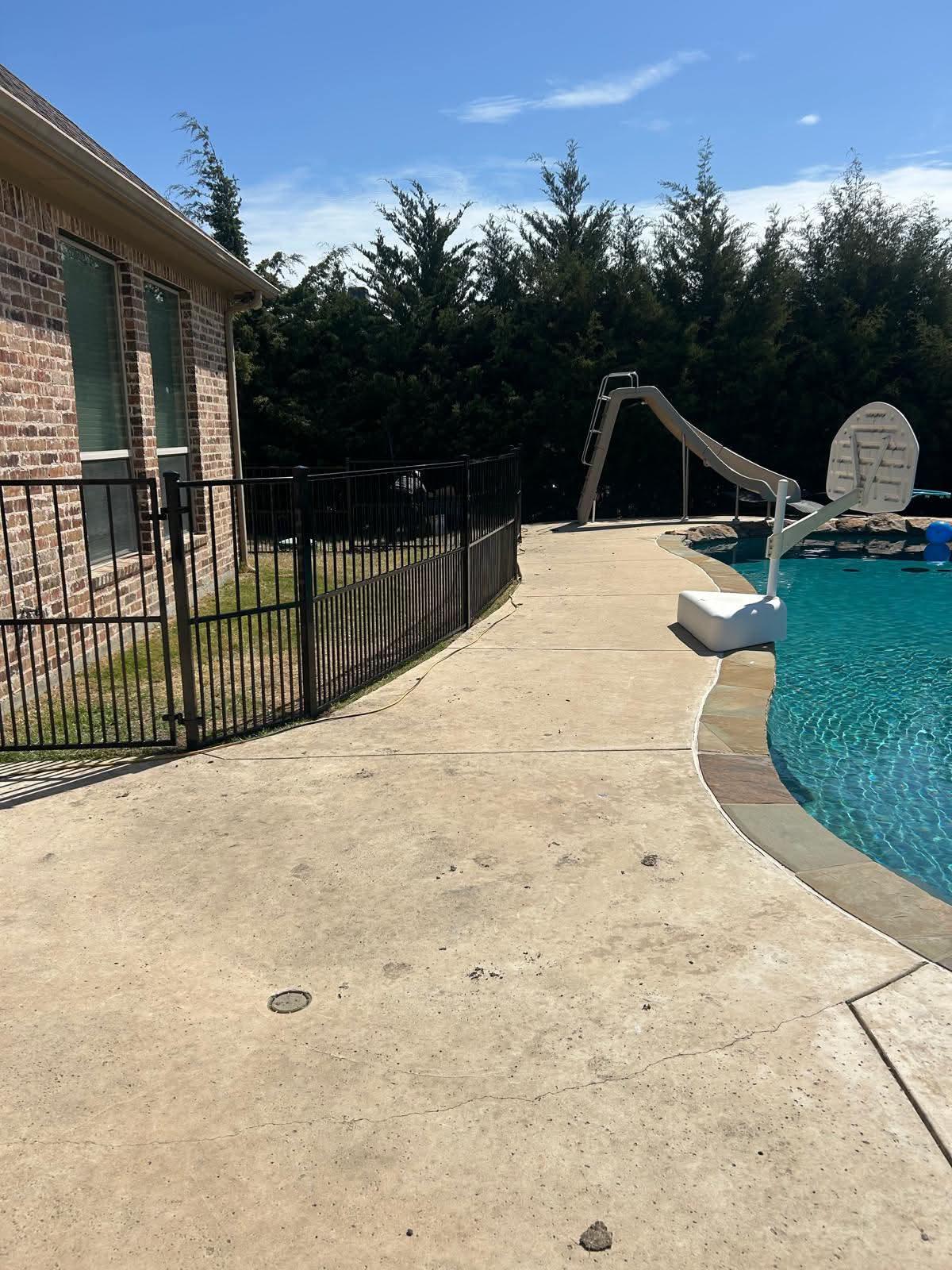 Fence Repairs and New Puppy Panel Install