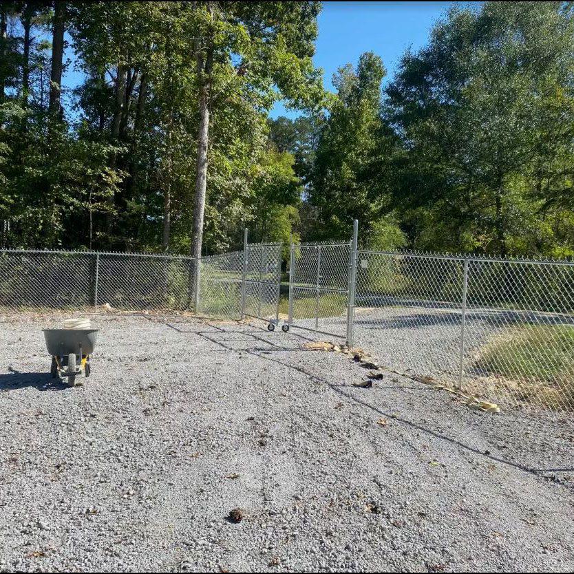 Commercial Chain Link Fence Installation