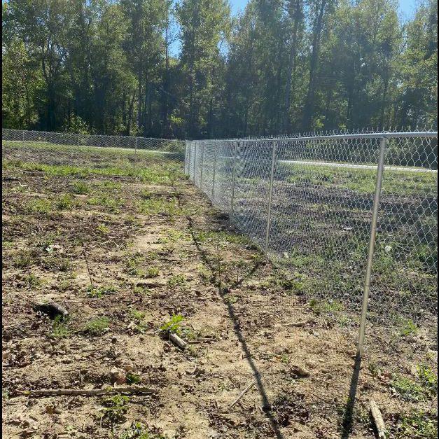 Commercial Chain Link Fence Installation