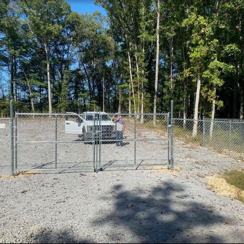 Commercial Chain Link Fence Installation