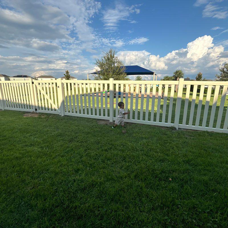 Vinyl Fence Installation