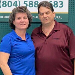 Owners of Top Rail Fence of Richmond, Bob and Stacey Stewart