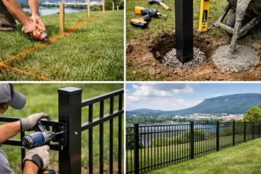 chattanooga-fence-install-project-to-finish