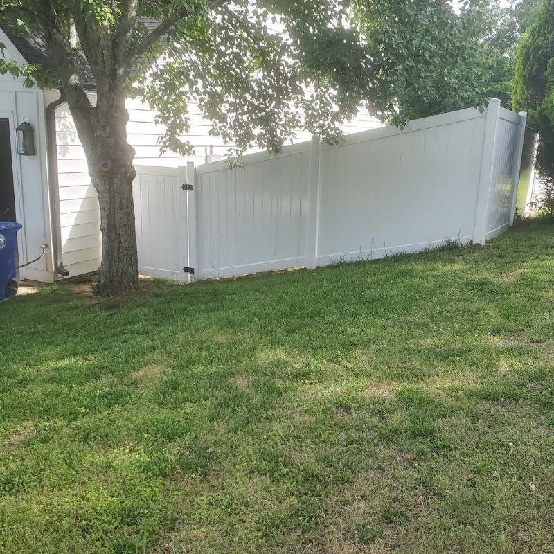 Vinyl Privacy & Ornamental Fence Installation