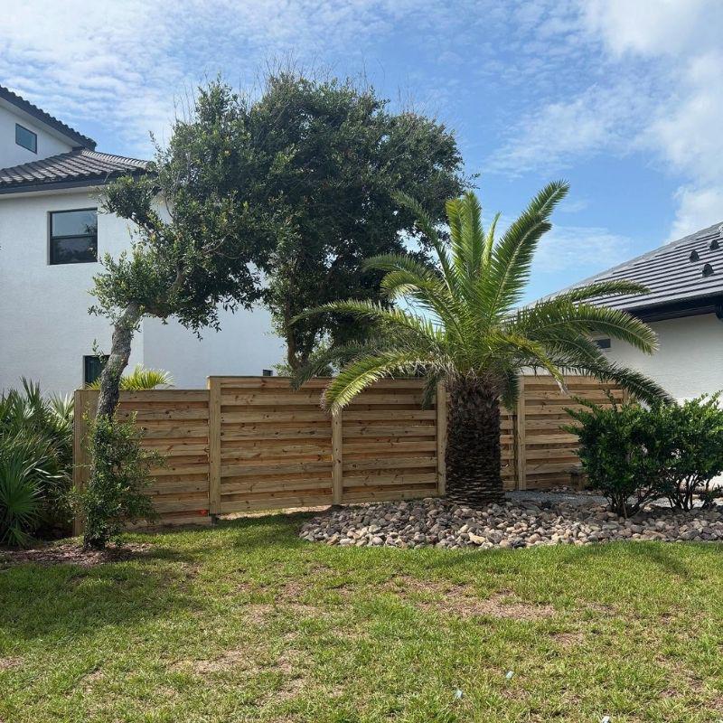 Wood Fence Installation