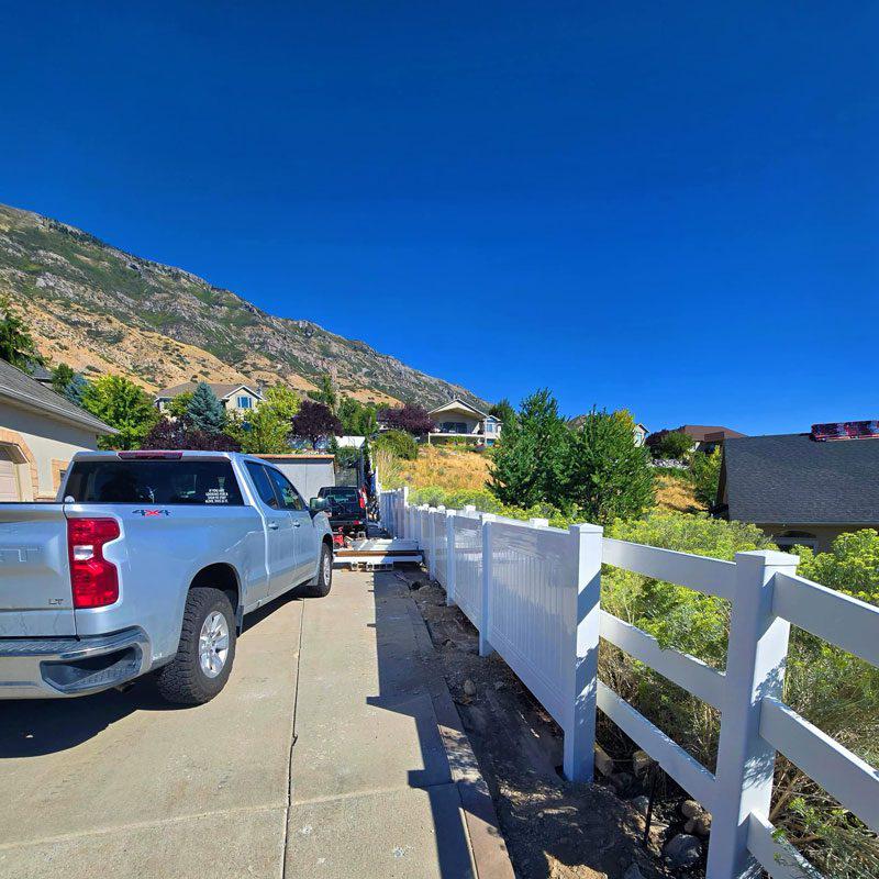 Vinyl Fence Installation