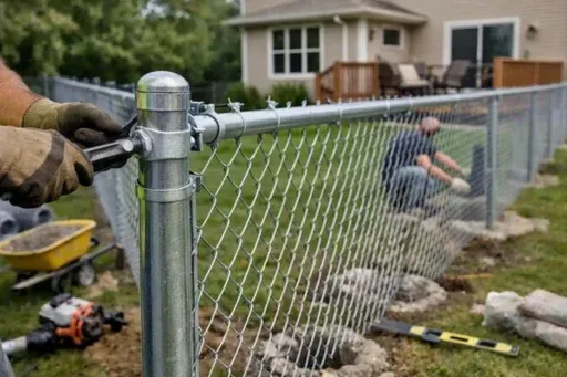 The quote-to-install experience behind Oklahoma City chain link projects with Top Rail Fence