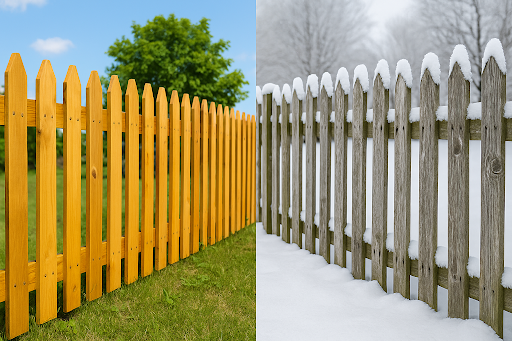 How Seasonal Weather in Des Moines Impacts Fence Durability and Maintenance