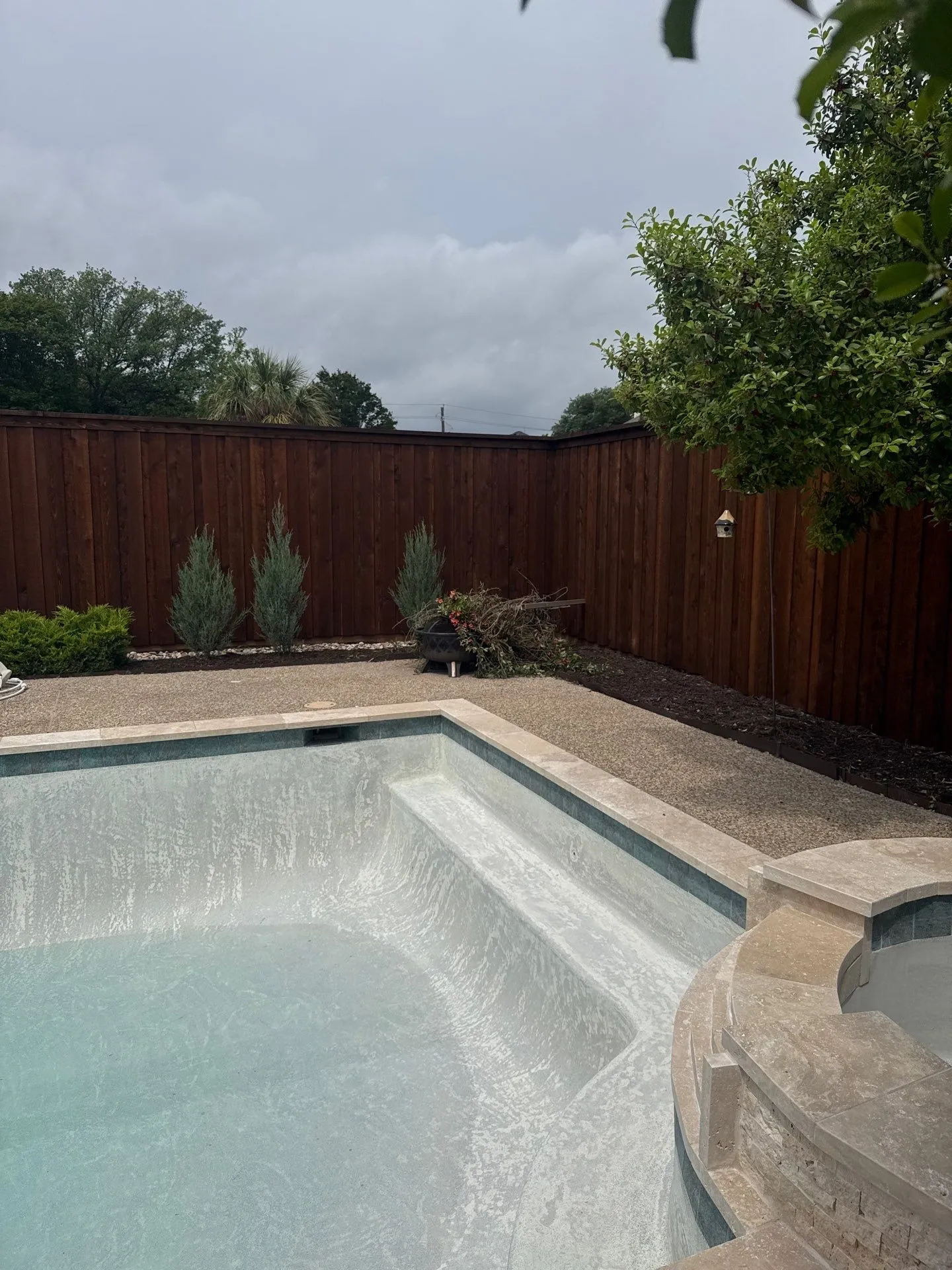 board on board fence installed by top rail fence