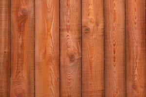 Douglas Fir Fence close up