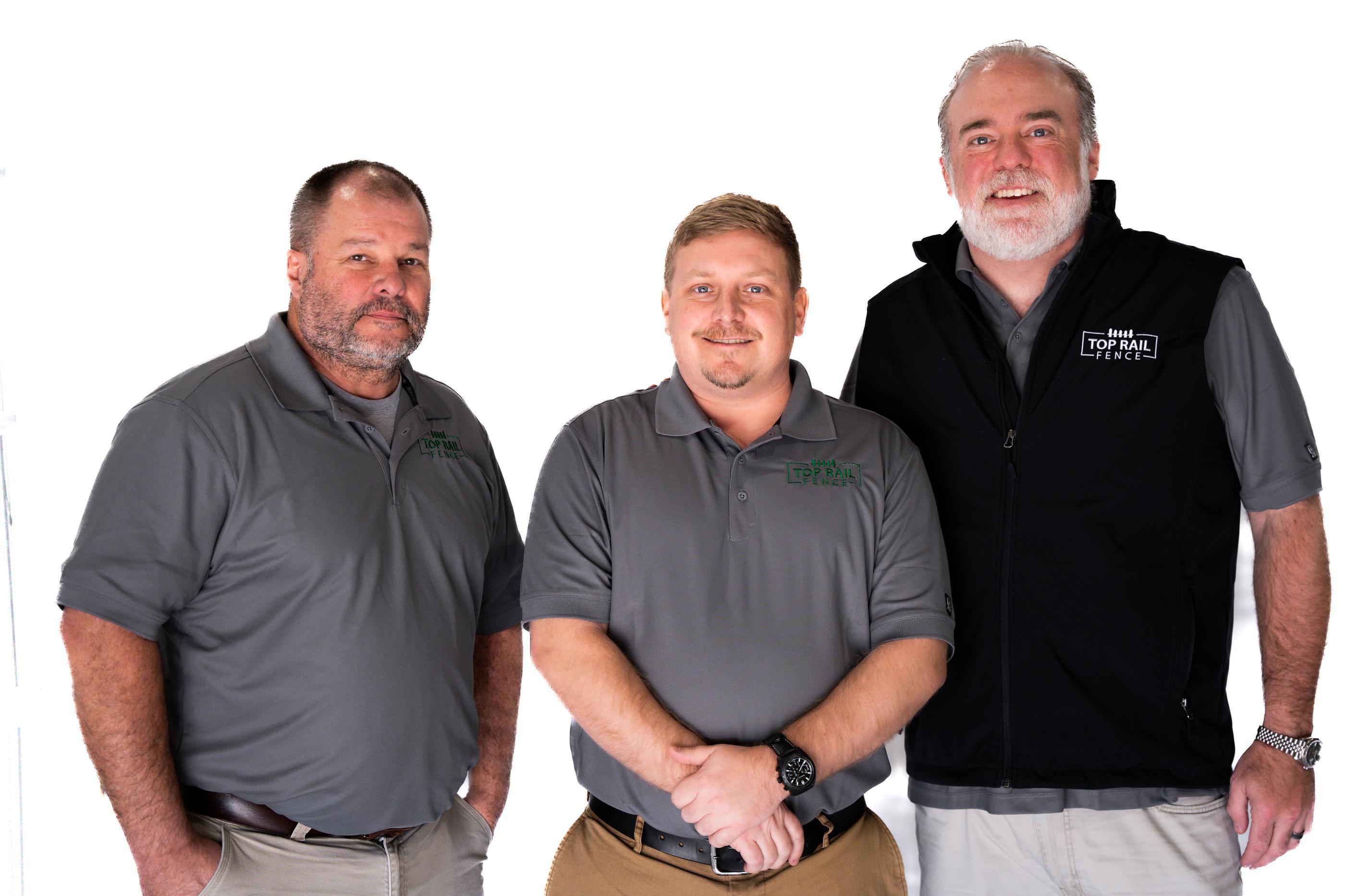 From left to right: Todd Farrow, Matthew Morton, Michael Alterman