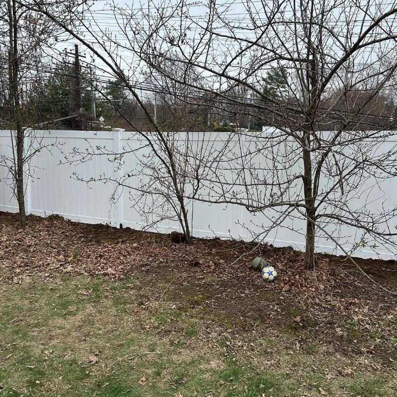 Vinyl Privacy Fence Installation