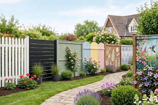 Fence painting ideas that will make the difference
