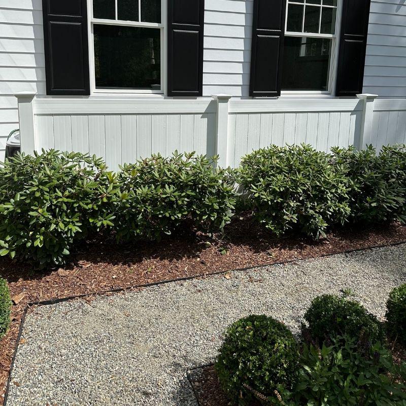vinyl privacy fence installed by top rail fence fairfield county