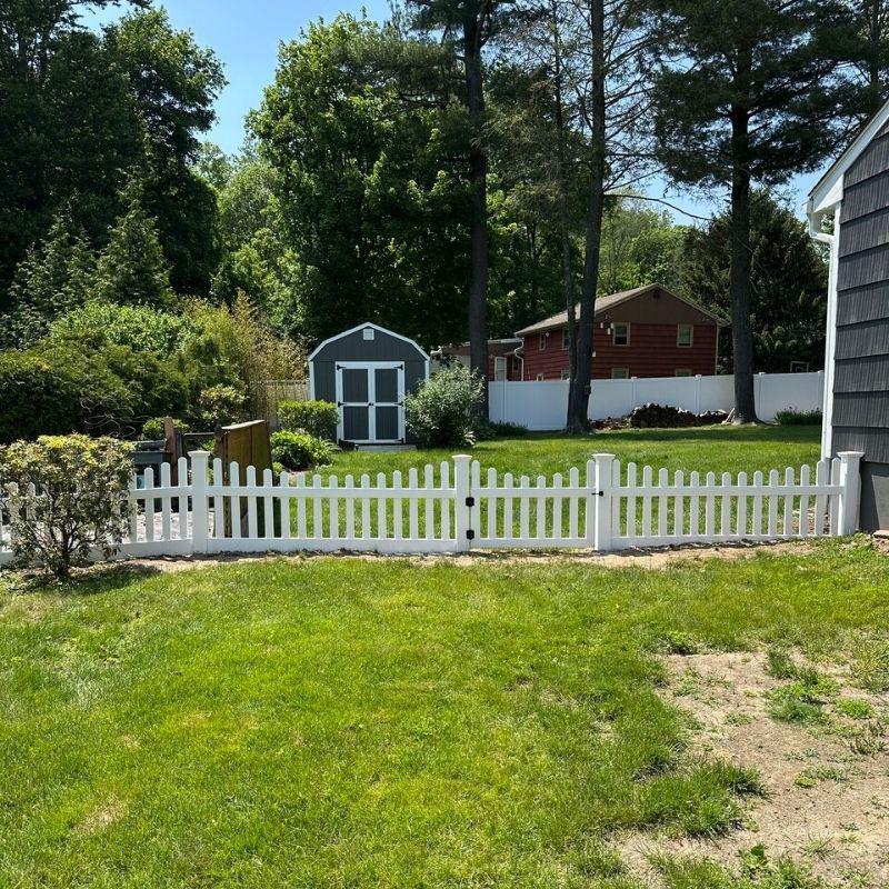 Vinyl Picket and Privacy Fence Installation