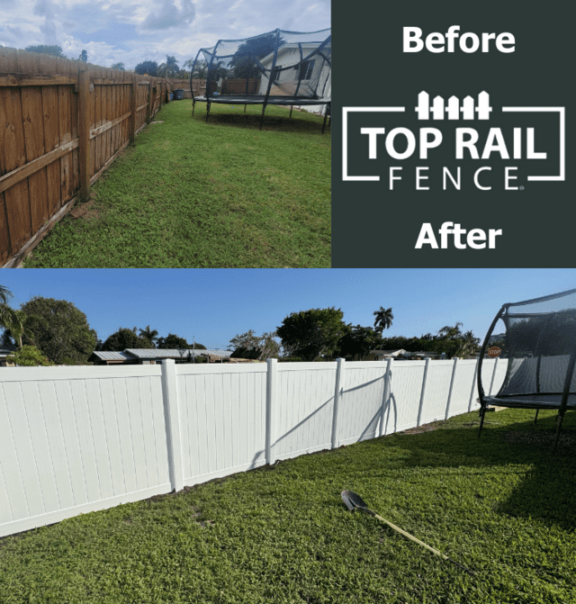 Vinyl Privacy Fence Installation