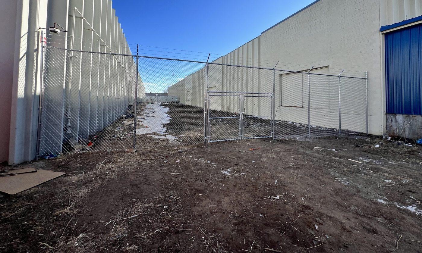 Chain Link Security Fence Installation