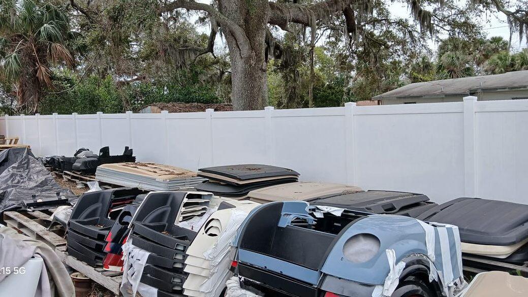 Vinyl Privacy Fence Installation