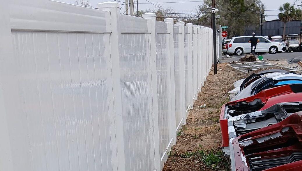 Vinyl Privacy Fence Installation