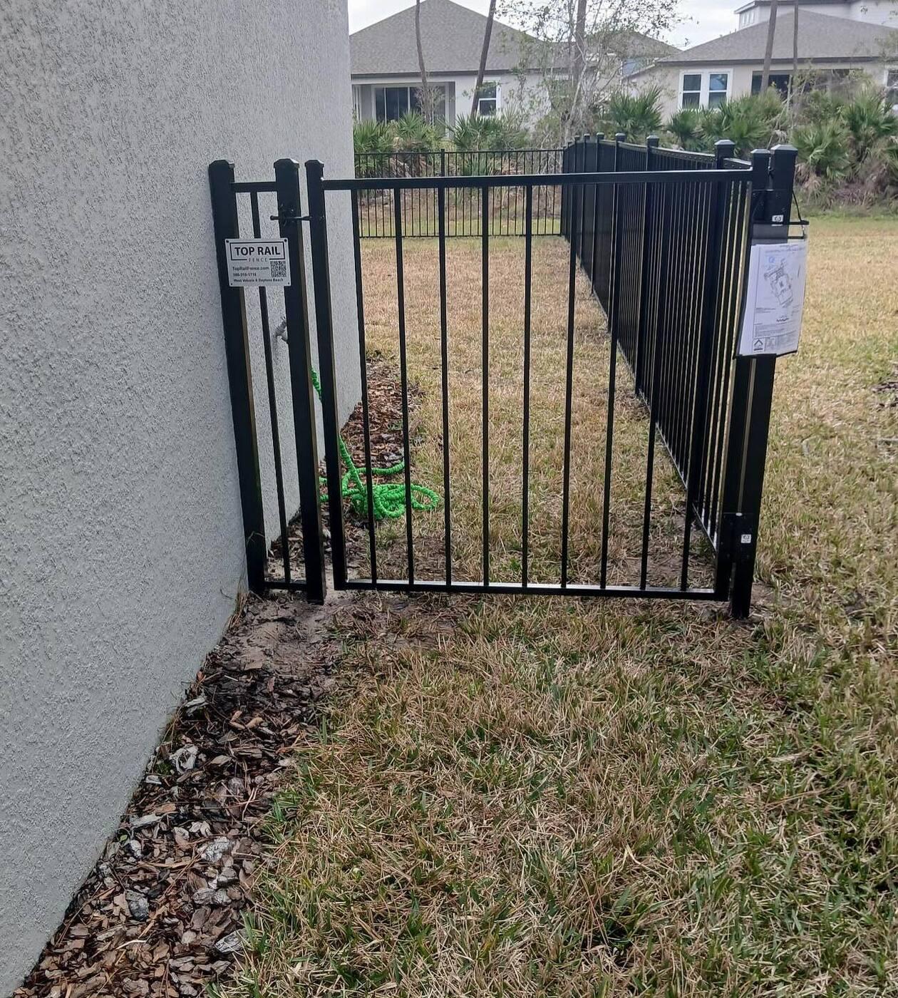 Aluminum Fence Installation