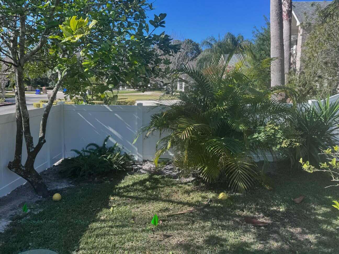 Vinyl Privacy Fence Installation