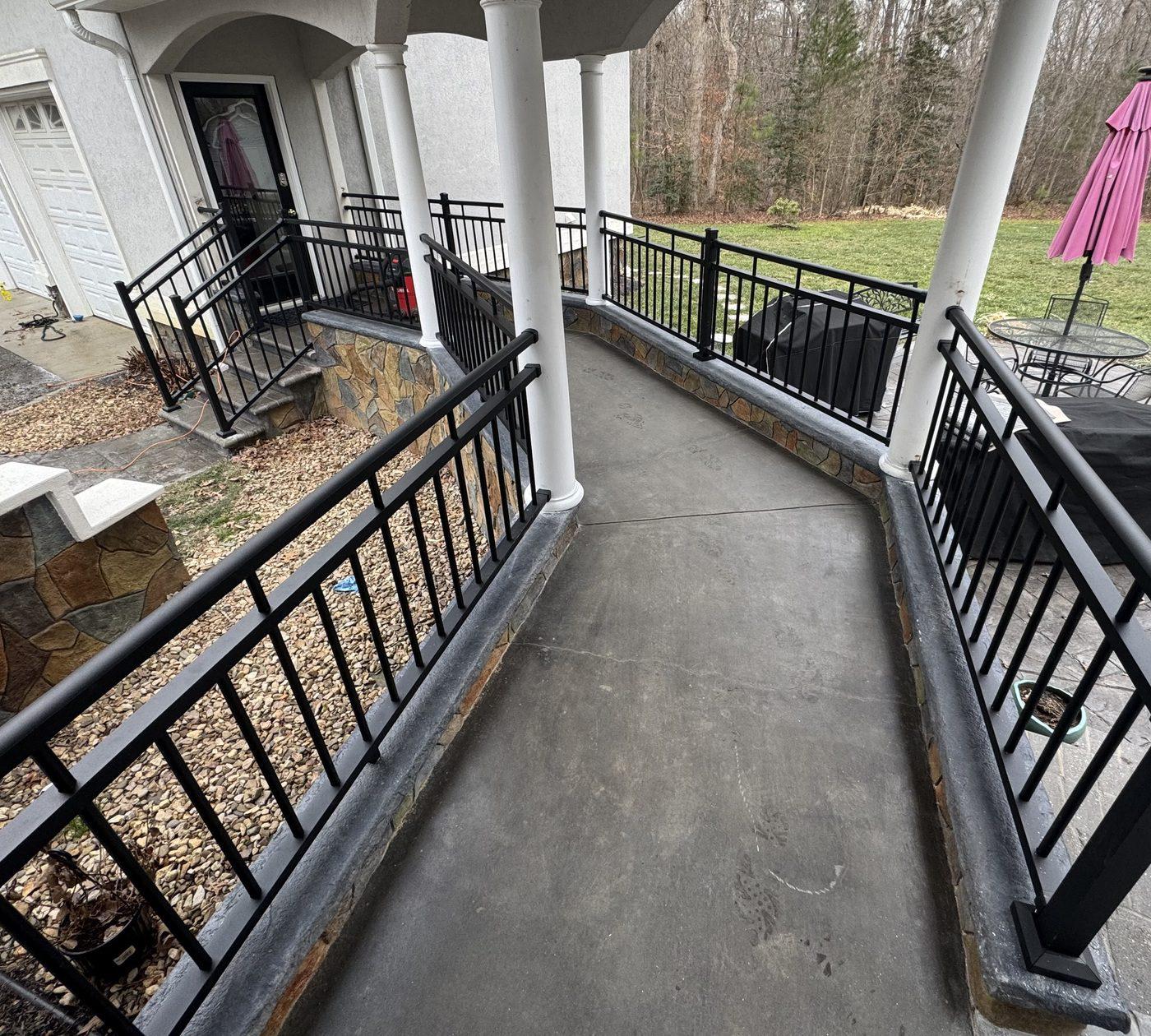 Aluminum Fence Installation