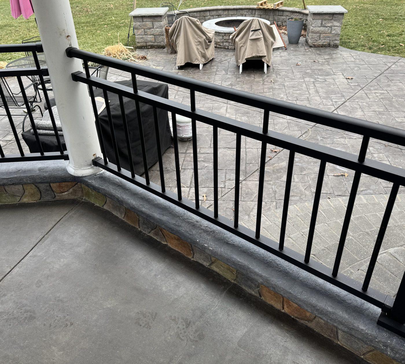 Aluminum Fence Installation