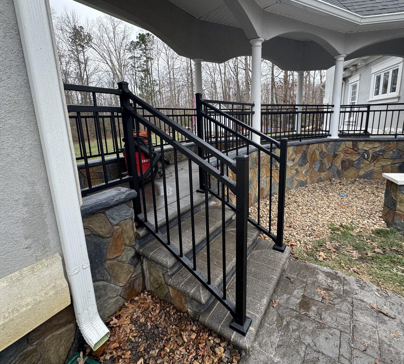 Aluminum Fence Installation