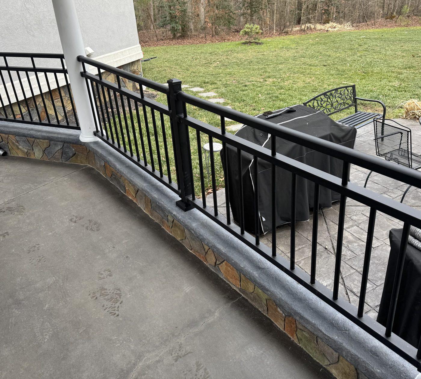 Aluminum Fence Installation