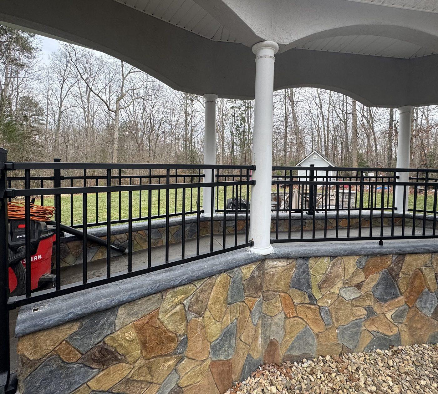 Aluminum Fence Installation