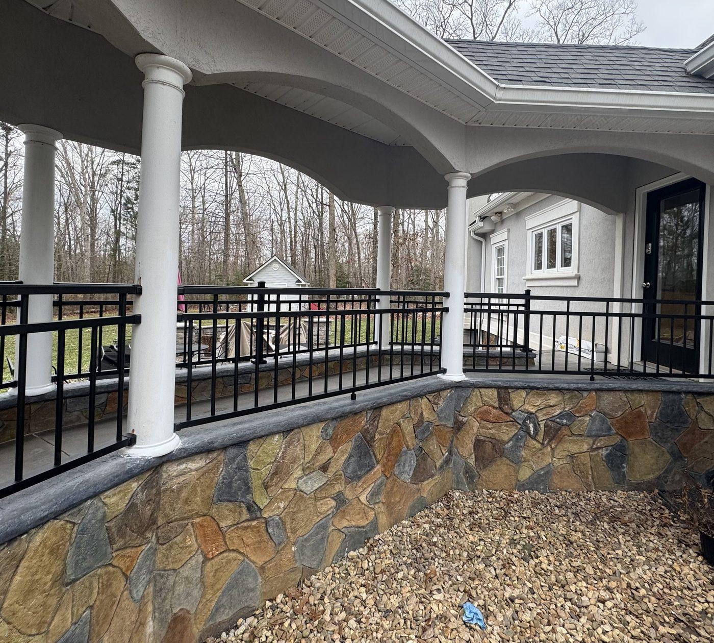 Aluminum Fence Installation