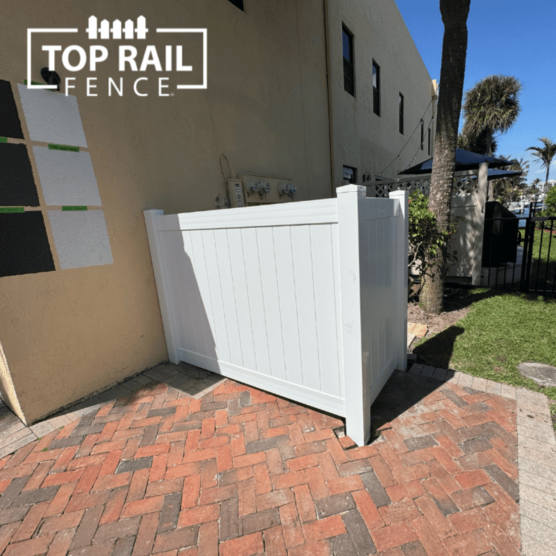 Aluminum & Vinyl Fence Installation