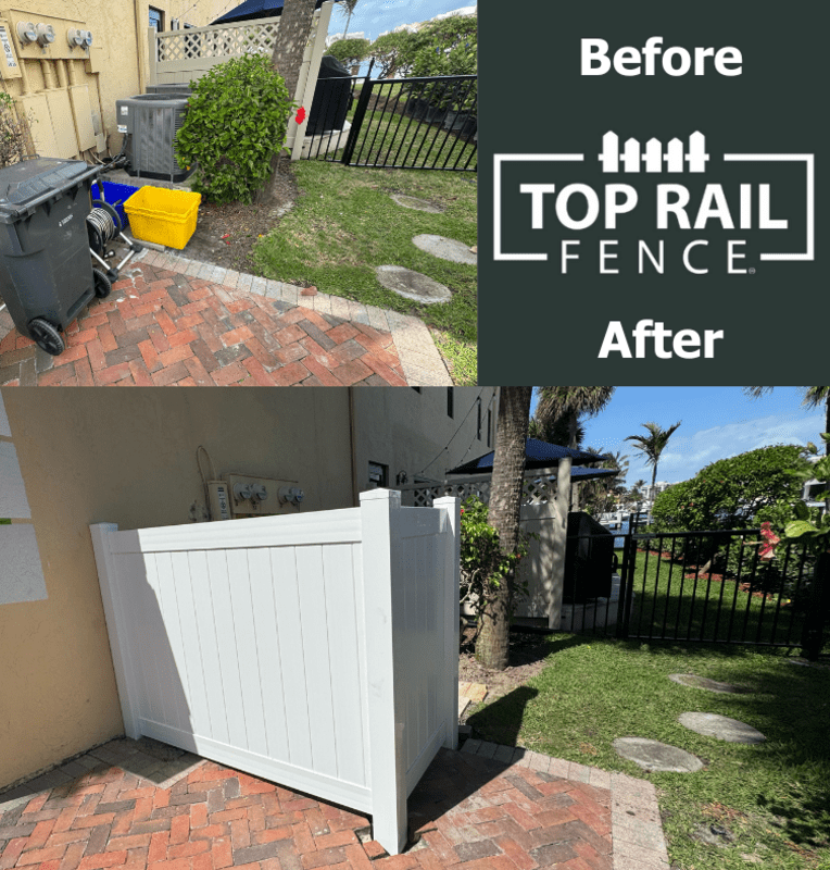 Aluminum & Vinyl Fence Installation