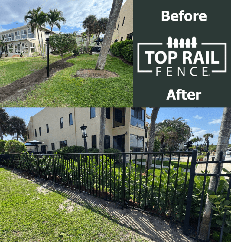 Aluminum & Vinyl Fence Installation