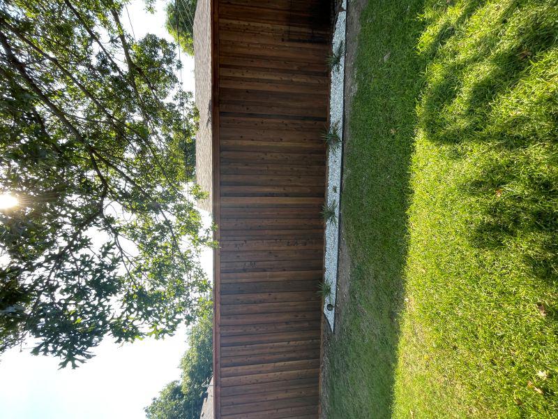 board on board fence installed by top rail fence