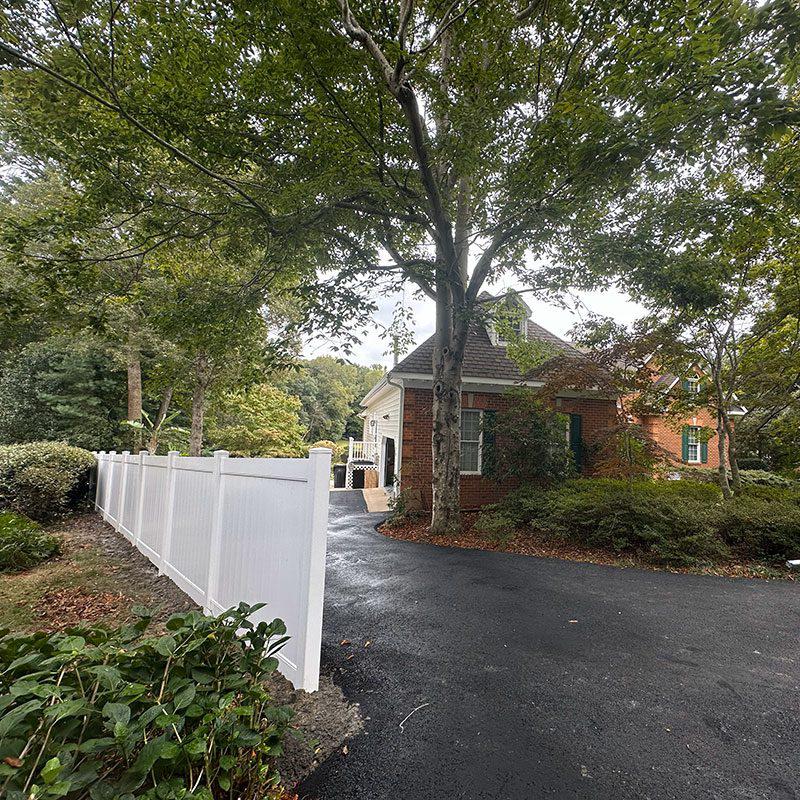 Vinyl Privacy Fence Installation
