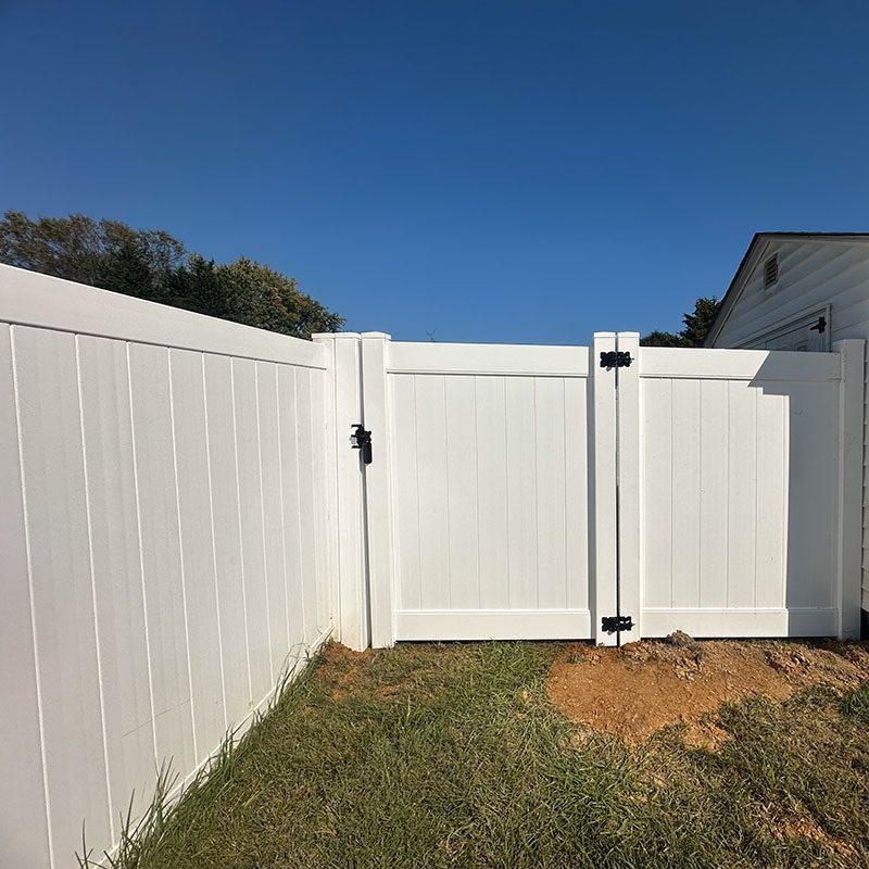 Vinyl and Aluminum Fence Installation