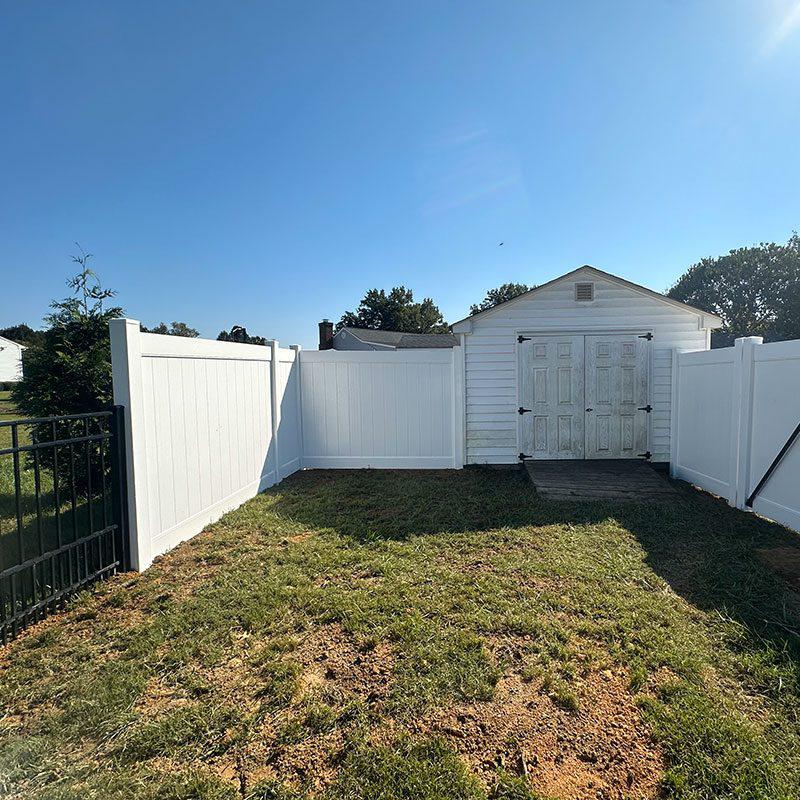 Vinyl and Aluminum Fence Installation