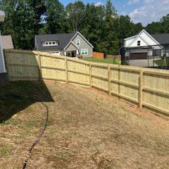 Wood Fence Installation