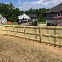 Wood Fence Installation